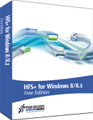 HFS+ for Windows 8/8.1 Free Edition Free