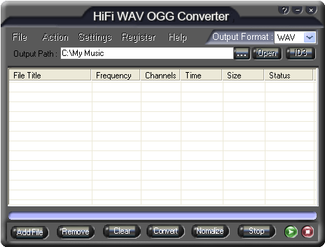 HiFi WAV OGG Converter 3.00.05