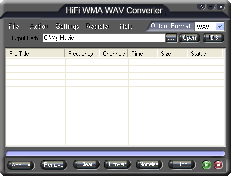 HiFi WMA WAV Converter 3.00.05