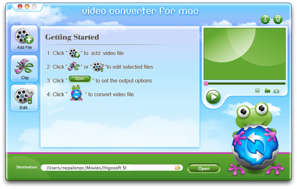 Higosoft Video Converter for Mac 2.5.7