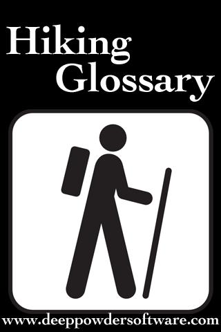 Hiking Glossary 1.0