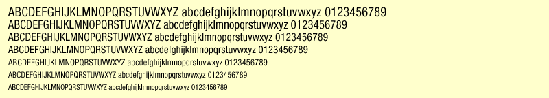 Hilbert Neue Condensed Font PS 1.51