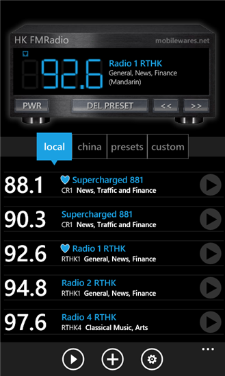 HK FMRadio 1.1.0.0