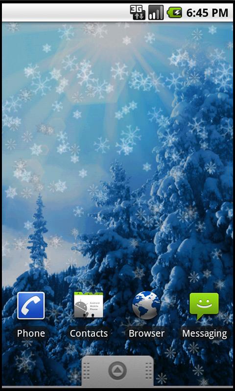 Holiday Snow Live Wallpaper 2.6