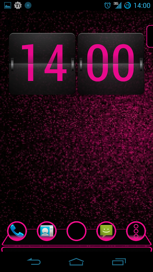 Holo Pink Next Launcher Theme 1.1.2