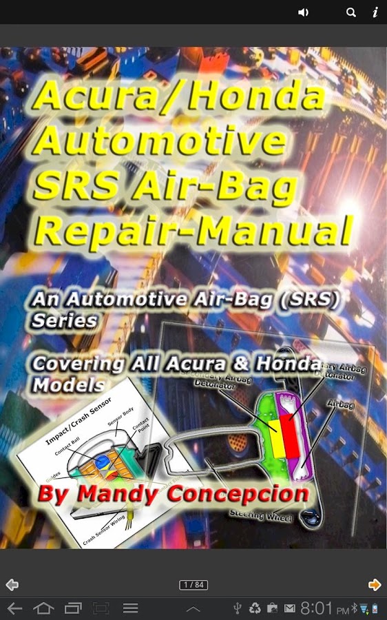 Honda Acura SRS-Airbag BookAPP 1.0