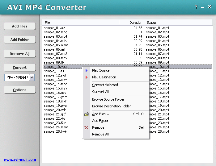 HooTech AVI MP4 Converter 5.0.629