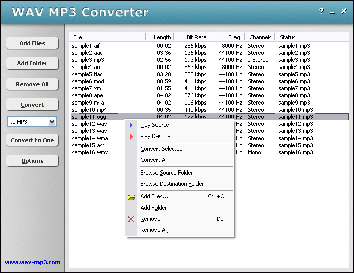 HooTech WAV MP3 Converter 4.3.1287