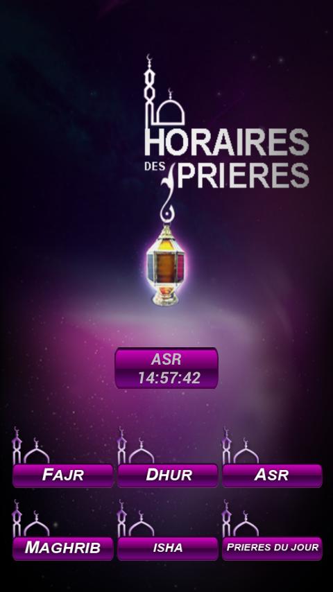 HORAIRES DES PRIERES PRO ★★★★★ 1.0