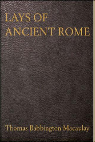 Horatius, Lays of Ancient Rome 1.0