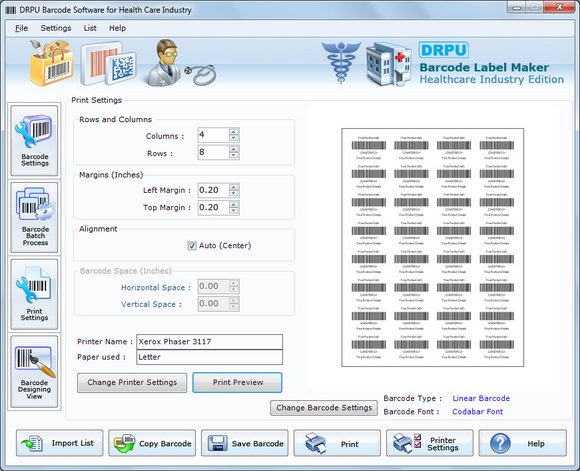 Hospital Barcode Label 7.3.0.1