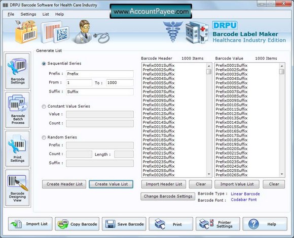 Hospital Barcode Software 7.3.0.1