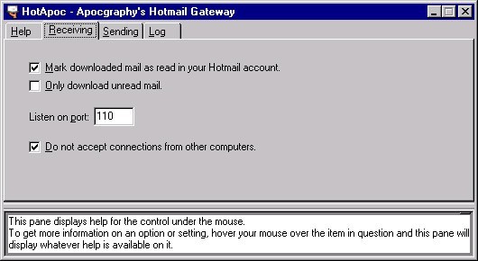 HotApoc - Hotmail Gateway 1.0
