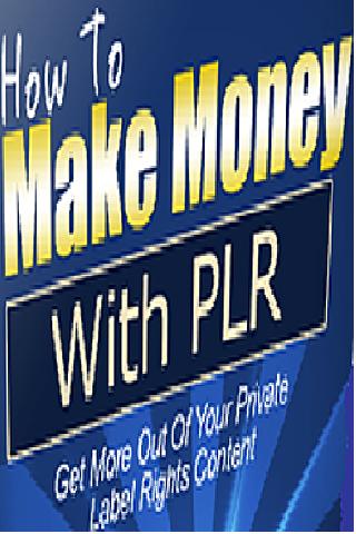 How To Make Money With PLR 1.0