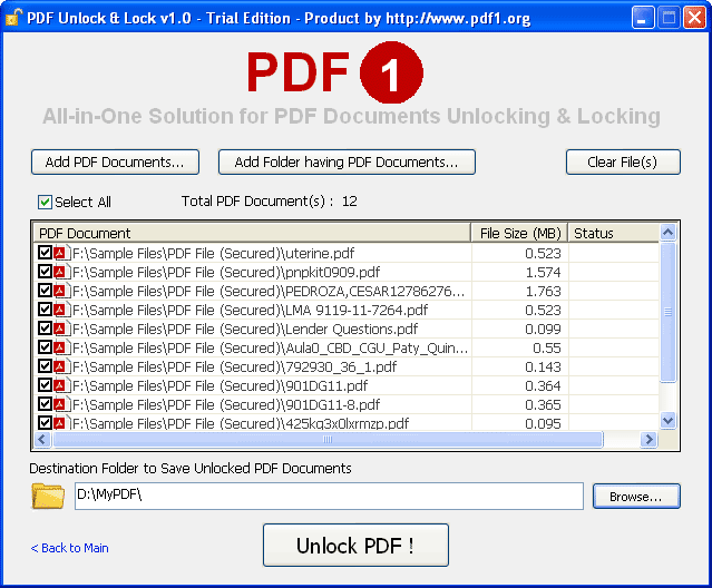 How to Set Password in PDF Document 2.0