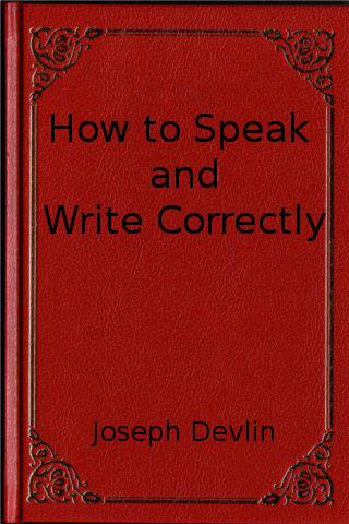 How to Speak and Write Correc 1.0.2