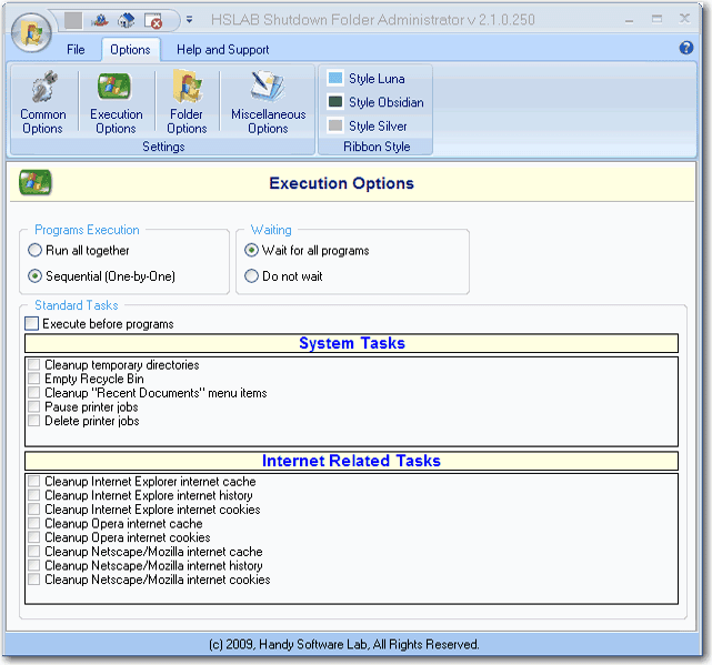 HSLAB Shutdown Folder Free 2.0.4