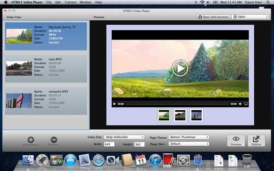 HTML5 Video Player 1.1.0
