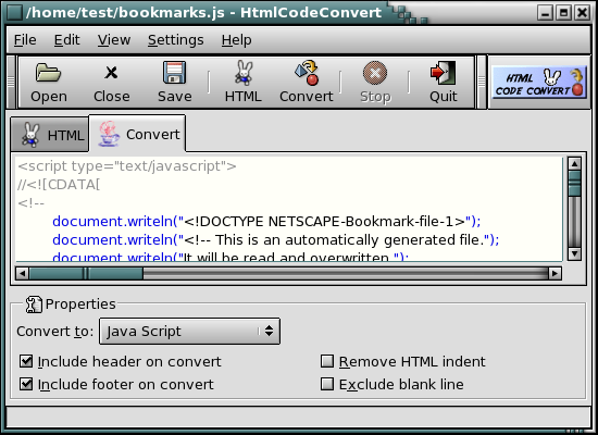 Html Code Convert 3.3