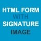 Html form with image signature 1