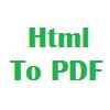 Html To PDF Printer 3.0.2013.323