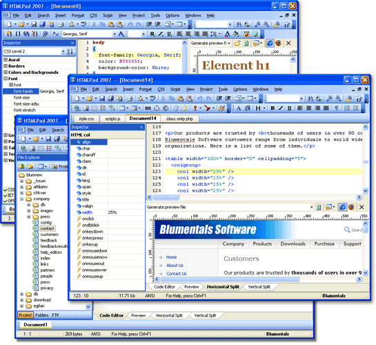 HTMLPad 2007 Pro 8.0
