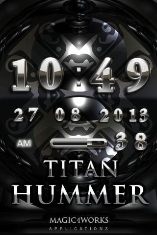 hummer digital clock 2.22