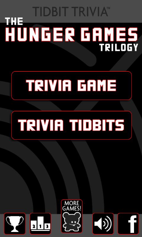 Hunger Games - Tidbit Trivia 1.2