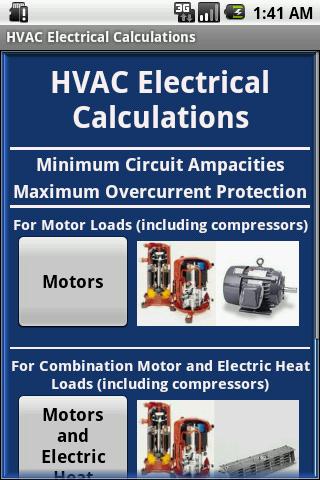 HVAC Electrical Calculations 1.0