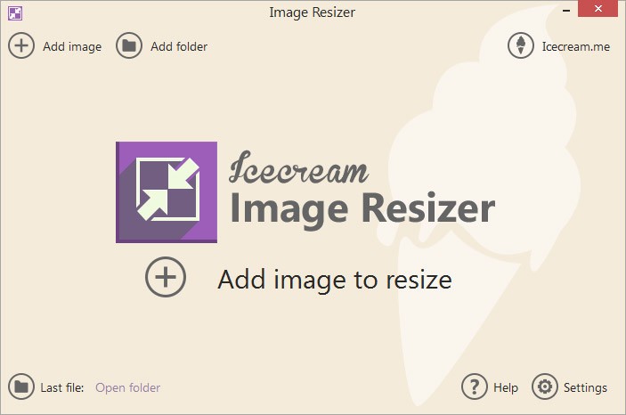Icecream Image Resizer 2.10