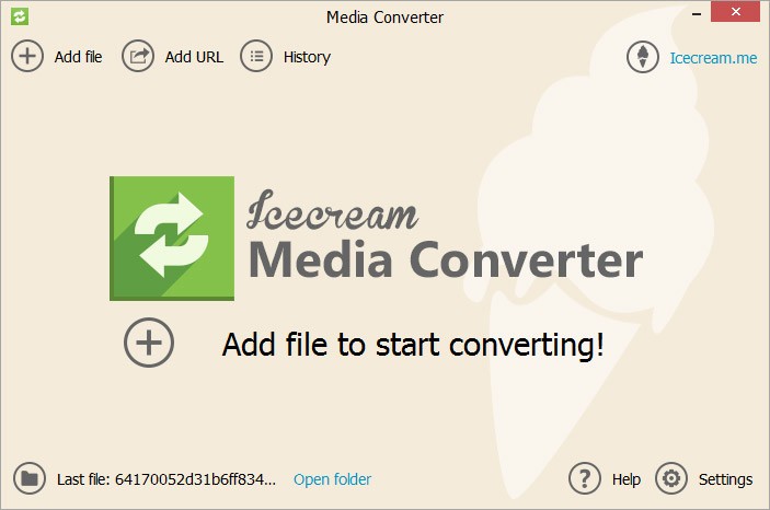 Icecream Media Converter 1.56