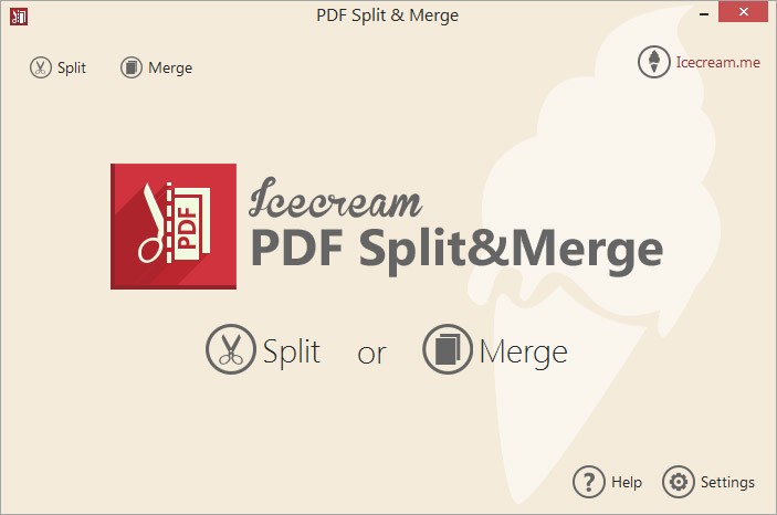 Icecream PDF Split&Merge 2.07