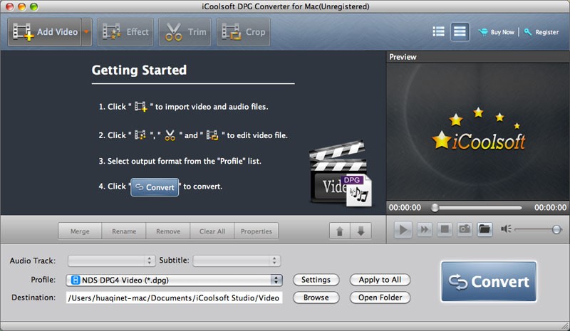 iCoolsoft DPG Converter for Mac 5.0.6