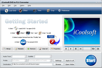 iCoolsoft DVD to FLV Suite 3.1.12