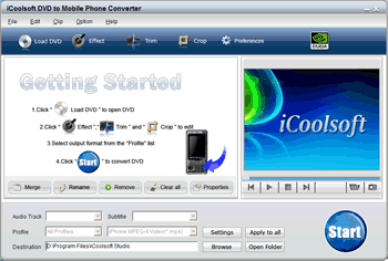 ICoolsoft DVD to Mobile Phone Converter 3.1.12