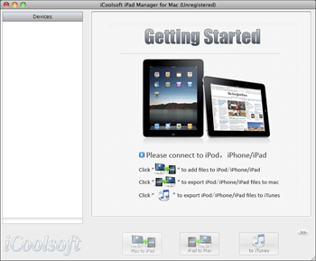 iCoolsoft iPad Manager for Mac 3.1.20