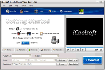 ICoolsoft Mobile Phone Video Converter 3.1.12