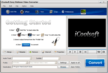 ICoolsoft Sony Walkman Video Converter 3.1.12