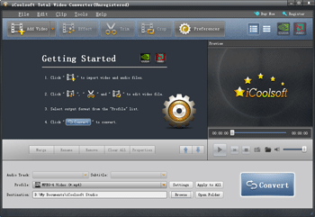 iCoolsoft Total Video Converter 5.0.8