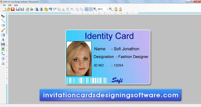 ID Card Designing Software 8.2.0.1