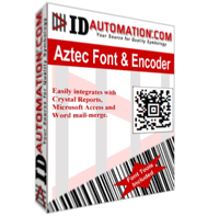 IDAutomation Aztec Font and Encoder 8.1