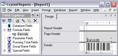 IDAutomation Barcode UFL for Crystal Reports 3.0