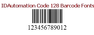 IDAutomation Code 128 Barcode Fonts 14.06