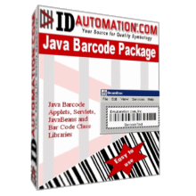 IDAutomation GS1 Databar Java Package 10.11