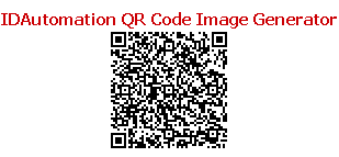 IDAutomation QR Code Image Generator 13.07