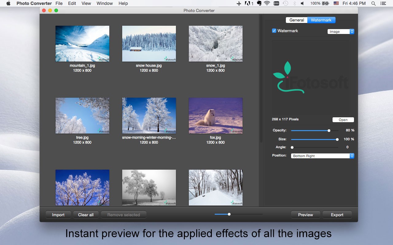 iFotosoft Photo Converter for Mac 2.1.2048