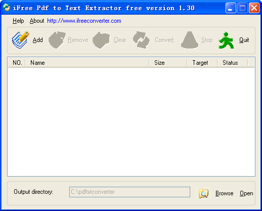 iFree Pdf to Text Extractor 1.30