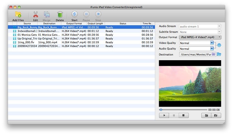 iFunia iPad Video Converter for Mac 3.9.0