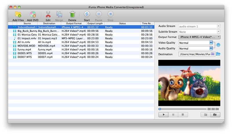 iFunia iPhone Media Converter for Mac 3.7.0
