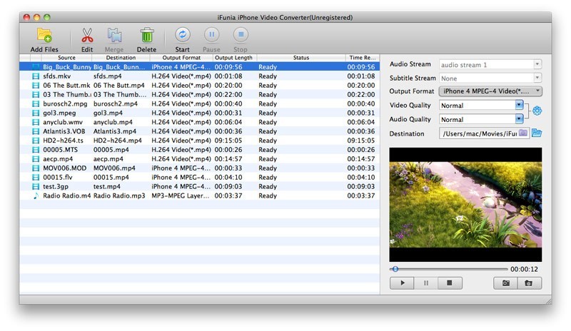 iFunia iPhone Video Converter for Mac 3.9.0